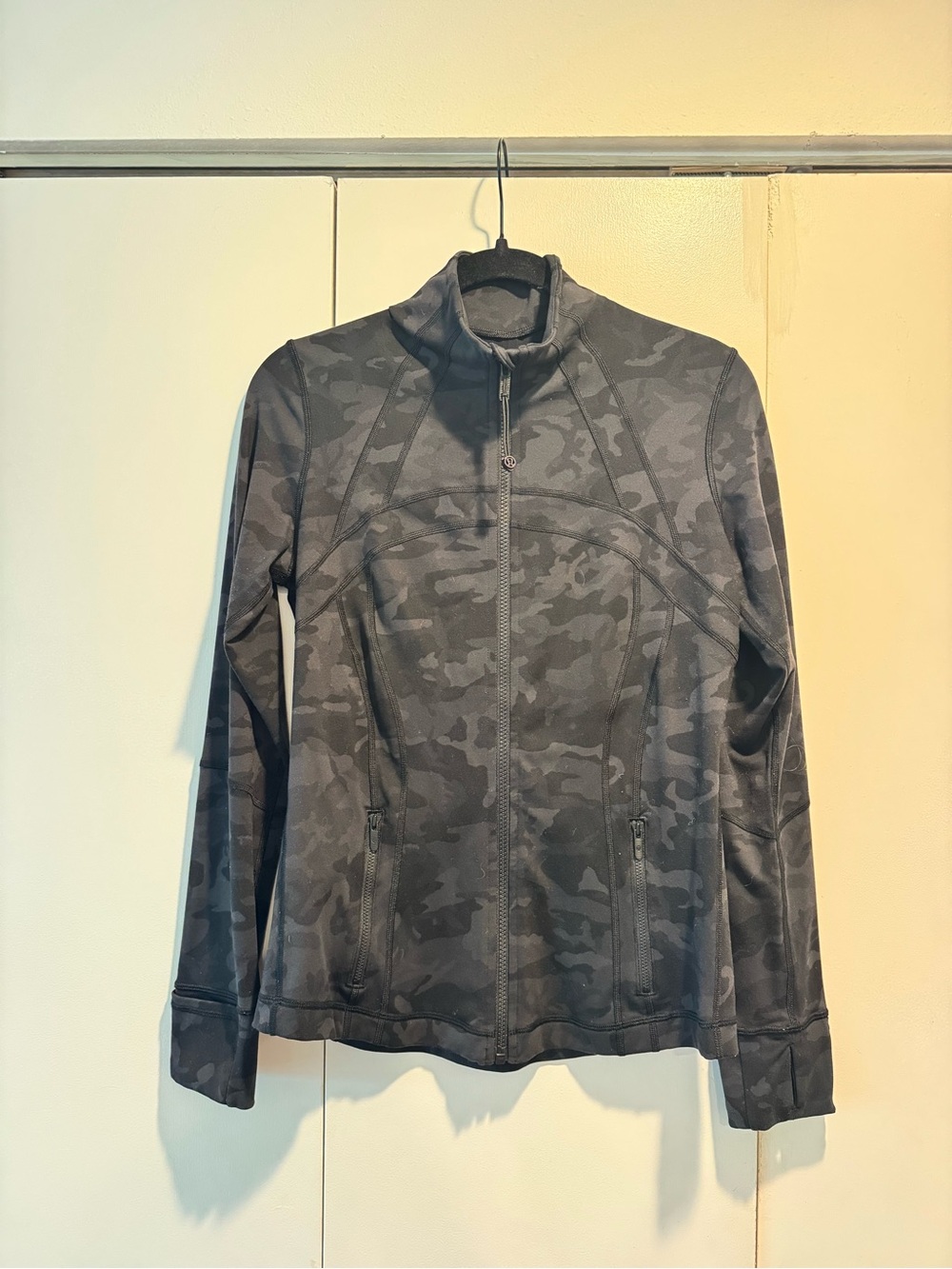 lululemon athletica Charcoal Camo Full-Zip Jacket